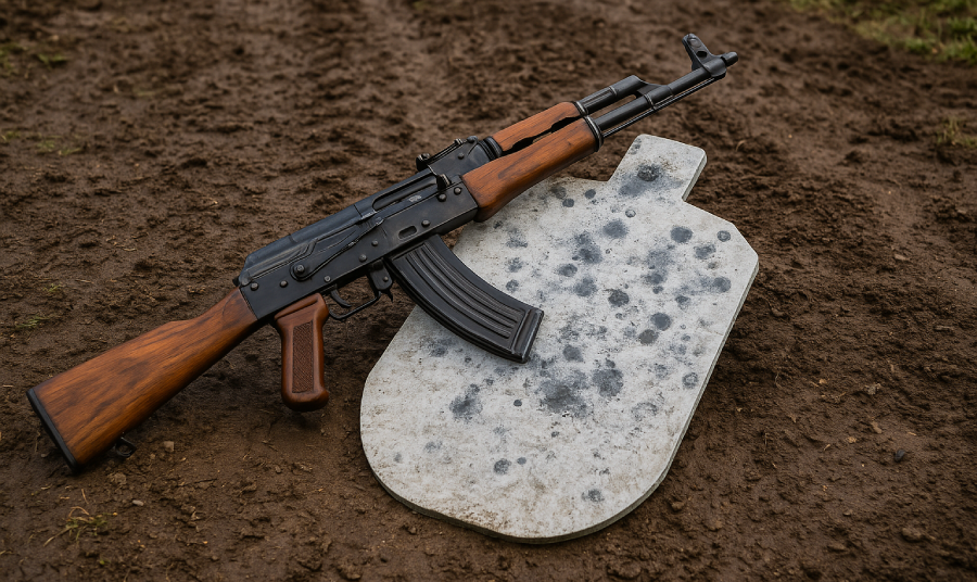 Can a bullet proof vest stop an AK-47?