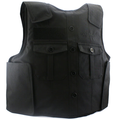 Black Uniform Vest Front Carrier | BulletSafe